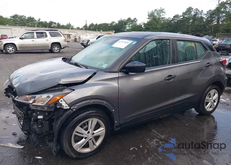 2021 Nissan Kicks S Xtronic Cvt from USA, damaged, VIN 3N1CP5BV5ML498805